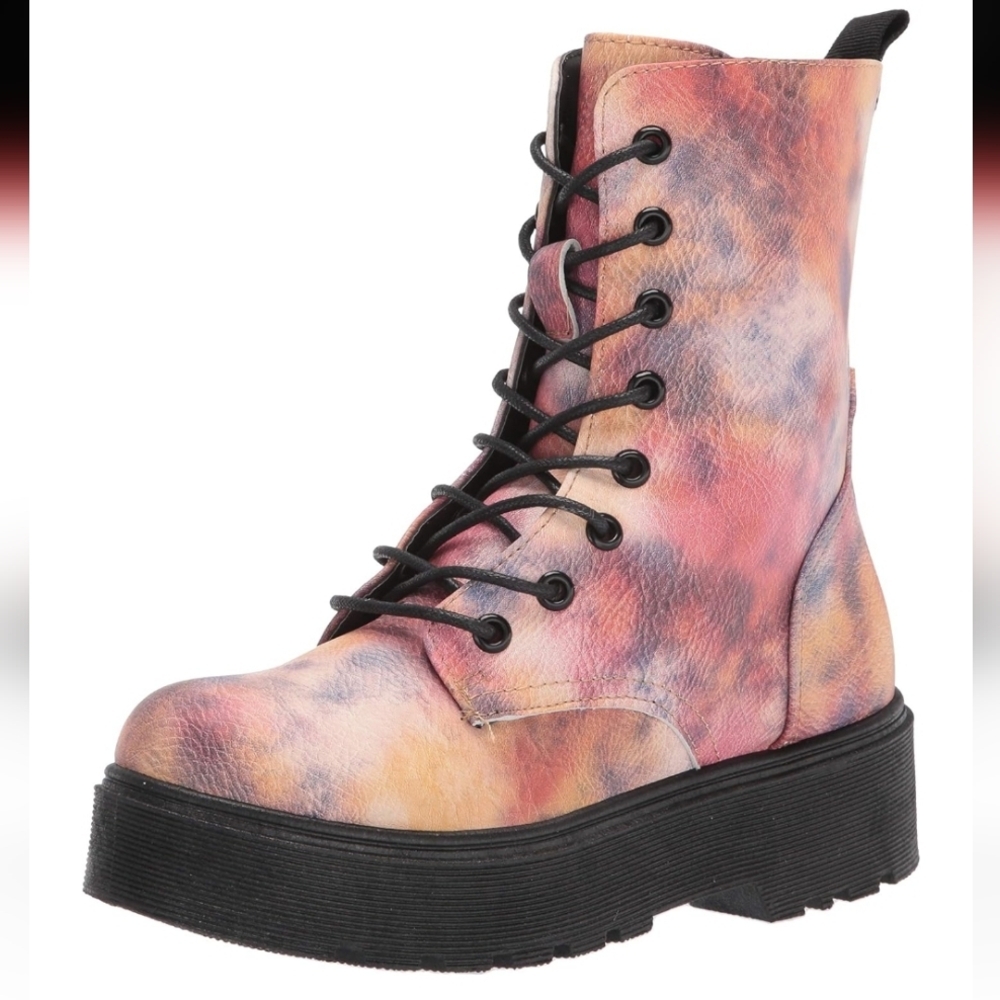OKI Women Y2K kenzo-06 Boot Black 8 Medium US New